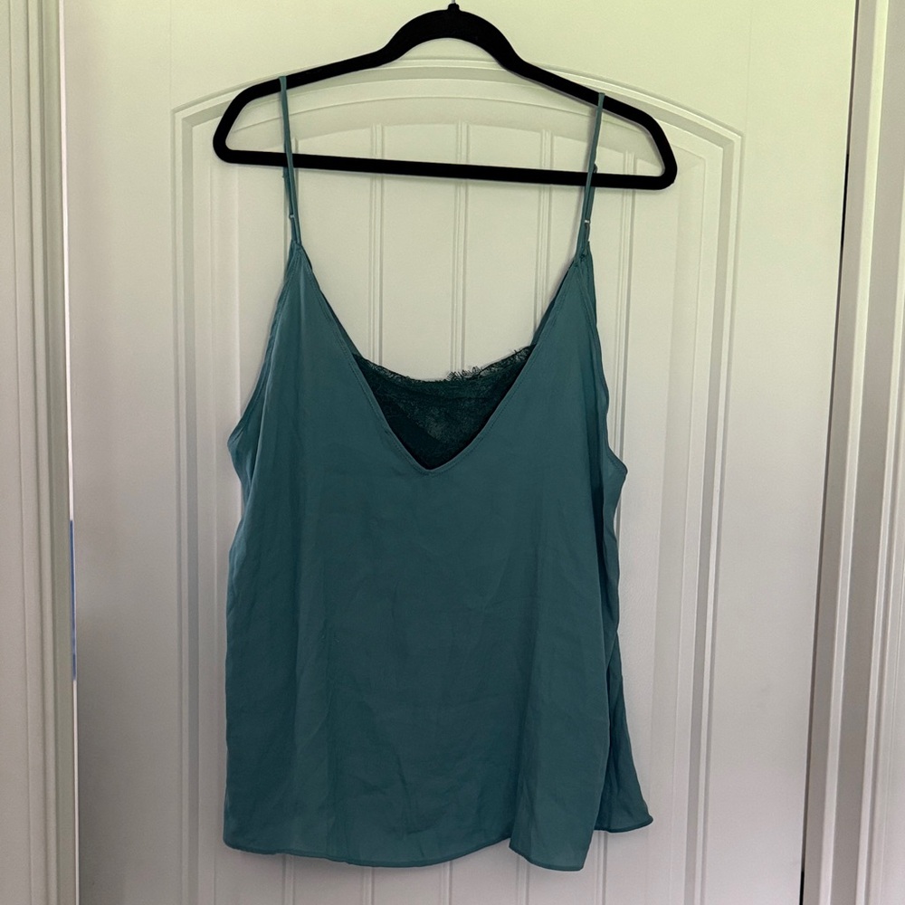 NWT Free People Teal Camisole Top